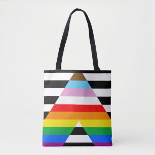 LGBTQ Progress Alal Pride Flag Draagtas