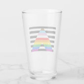 LGBTQ Progress Ally Pride Vlag Glas (Achterkant)