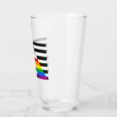 LGBTQ Progress Ally Pride Vlag Glas (Links)