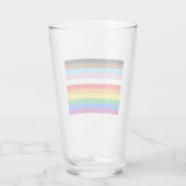 LGBTQ+ Progress Flag Strepen Glas (Achterkant)