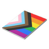LGBTQ+ Progress Pride Notitieblok (Gedraaid)