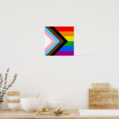 LGBTQ+ Progress Pride Poster (Keuken)