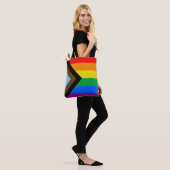 LGBTQ+ Progress Pride Vlag Draagtas (Op model)