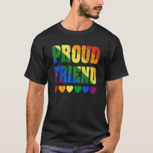 Lgbtq Proud Ally Friend Family Support Ltd T-shirt