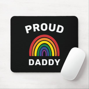 LGBTQ Proud Dad Gay Pride Rainbow Vaderdag Muismat