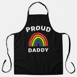 LGBTQ Proud Dad Gay Pride Rainbow Vaderdag Schort