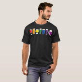 LGBTQ Rainbow Beer Mok Gay Queer Pride Month Proud T-shirt (Voorkant volledig)