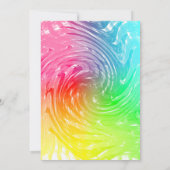  LGBTQ Rainbow Celebration Pride Party Invitation (Dos)