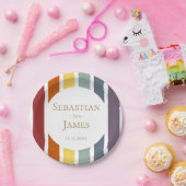 LGBTQ Rainbow Gay Weddenschap Papieren Bordje (Feest)