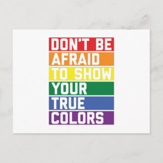 LGBTQ Rainbow-kleuren | Pride Month Gift Idee Briefkaart