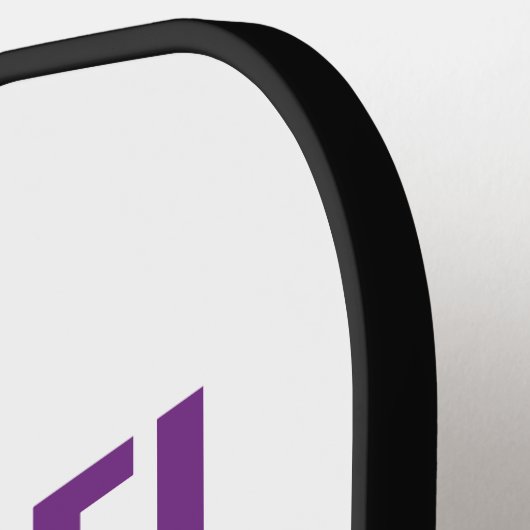 LGBTQ Rainbow-vlag Pickleball Paddle (Links Detail)