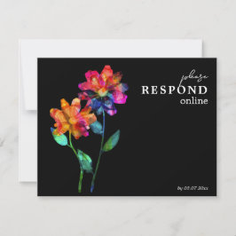 🌈 LGBTQ Reageer Online Petals & Pride RSVP Kaartje
