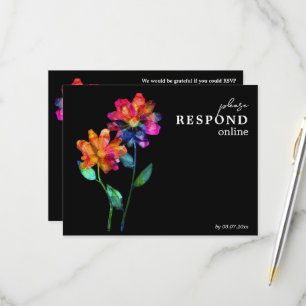 🌈 LGBTQ Reageer Online Petals & Pride  RSVP Kaartje