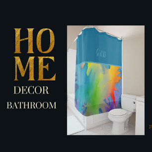 lgbtq-regenboog douchegordijn