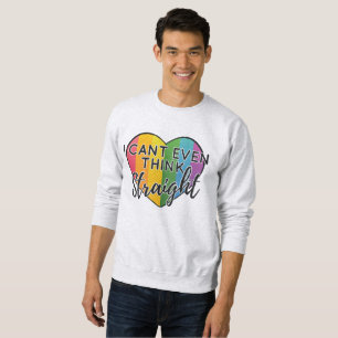 LGBTQ-regenboog kan zelfs niet denken aan een onge Trui