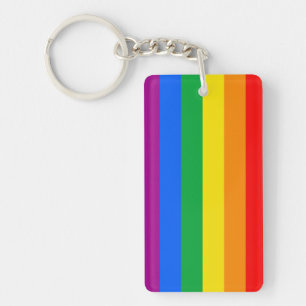 LGBTQ+ Regenboog Pride Vlag Sleutelhanger