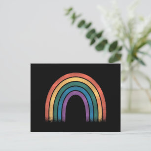 LGBTQ Regenboog Vlag Gay Pride LGBT Bewustzijn Bon Briefkaart