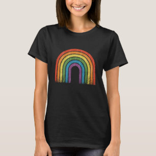 LGBTQ Regenboog Vlag Gay Pride LGBT Bewustzijn Bon T-shirt