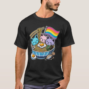 LGBTQ Regenboog Vlag Katten Ramen LGBT Gay Pride M T-shirt