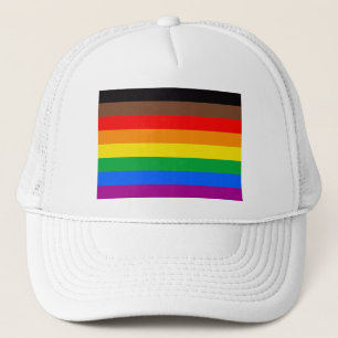 LGBTQ Regenboogvlag (8 Strepen) Trucker Pet