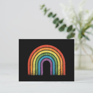 LGBTQ Regenboogvlag Gay Pride LGBT Bewustzijn Bond Briefkaart
