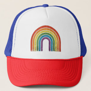 LGBTQ Regenboogvlag Gay Pride LGBT Bewustzijn Bond Trucker Pet