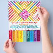 LGBTQ+ scheurvlieger Flyer (Hand)