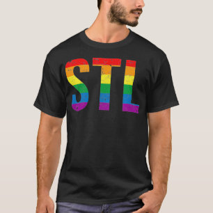 LGBTQ STL Gay Pride St Louis MO T-shirt