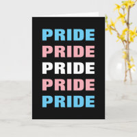 LGBTQ Transgender Proud Aangepaste Herhaalde Tekst