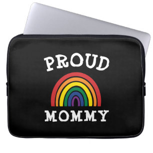 LGBTQ Trommel mammie Gay Pride Rainbow Moederdag Laptop Sleeve