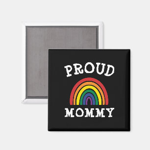 LGBTQ Trommel mammie Gay Pride Rainbow Moederdag Magneet