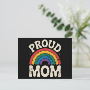 LGBTQ Trots Moeder Gay Pride Regenboog Moederdag Briefkaart