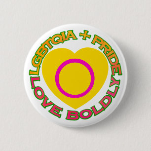 LGBTQ trots Ronde Button 5,7 Cm