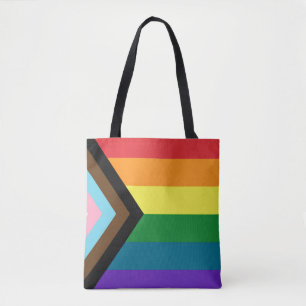 LGBTQ-vlag Canvas tas