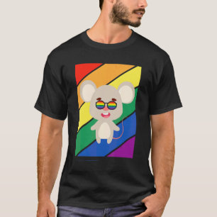 Lgbtq Vlag Gay Pride Maand Regenboog Muizen Lgbt B T-shirt
