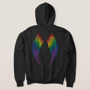 LGBTQ Vlag - Halo - Vleugels Hoodie