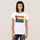 LGBTQ-vlag T-Shirt (Voorkant volledig)