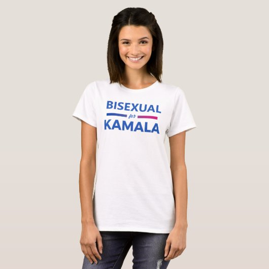 LGBTQ voor Kamala Harris T-shirt (Voorkant volledig)
