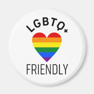 lgbtq - vriendelijke pride vlag symbool liefde voo magneet