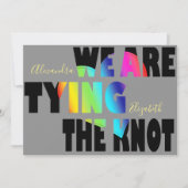 LGBTQ Weddenschap Save The Date (Voorkant)