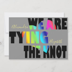 LGBTQ Weddenschap Save The Date