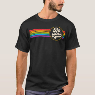 Lgbtq Wees Aardig Gay Pride Lgbt Bondgenoot Regenb T-shirt