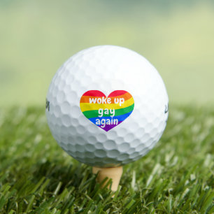 LGBTQ werd weer homo Golfballen