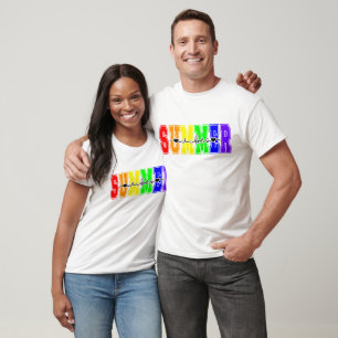 LGBTQ Zomerstemming Regenboog Pride T-shirt