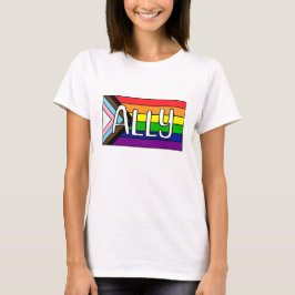LGBTQIA+-bondgenoot | Regenboogvlag T-shirt