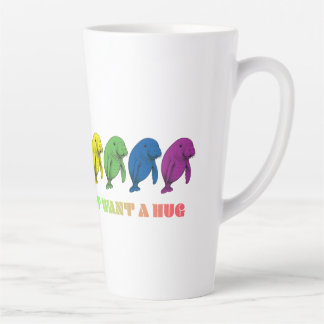 LGBTQIA+ Manatees willen gewoon een knuffel Latte Mok