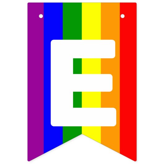 LGBTQIA Pride Arc-en-ciel drapeaux de brassage ver (Deuxième drapeau)