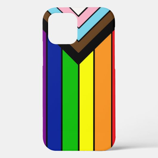 LGBTQIA+ Pride Flag Case-Mate iPhone Case (Achterkant)