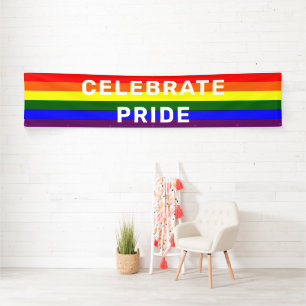 LGBTQIA Pride Regenboog Spandoek