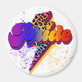 LGBTQIA+ Pride Support Awareness Magneet (Voorkant)